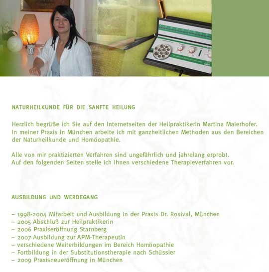 Naturheilverfahren Heilpraxis München